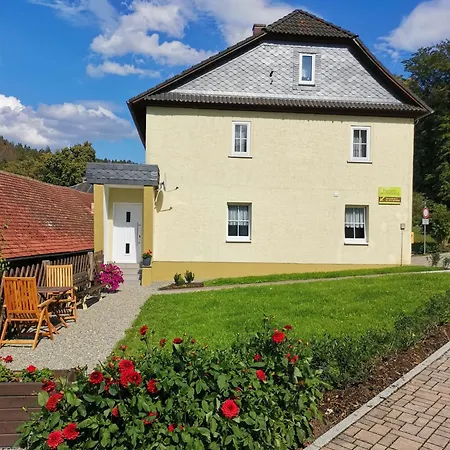 Ferienwohnung Paulinzella 9 Inklusive Parkplatz Und Wlan Exterior photo